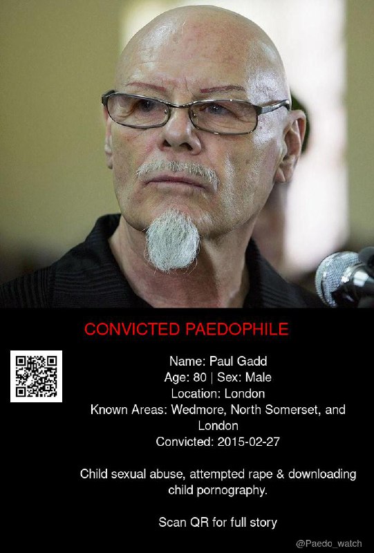 Paul Gadd 80 from #London - 27/02/15