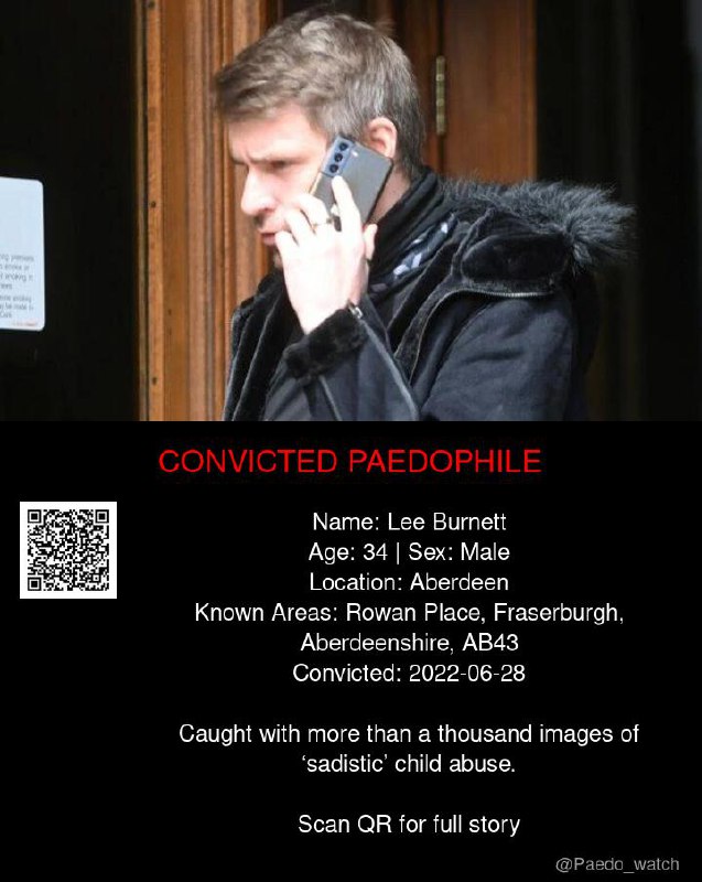 Lee Burnett 34 from #Aberdeen - 28/06/22