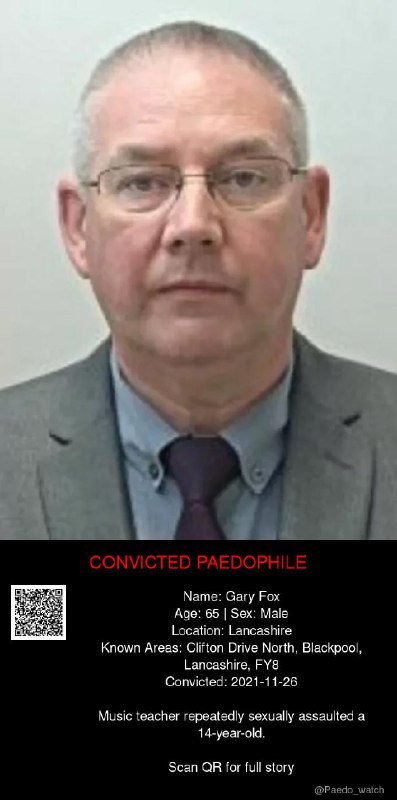 Gary Fox 65 from #Lancashire - 26/11/21