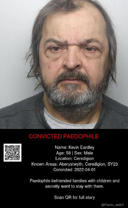 Kevin Eardley 58 from #Ceredigion - 01/04/22