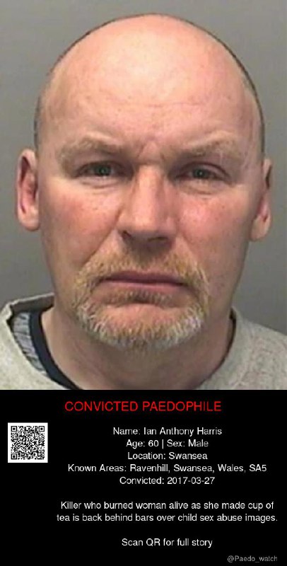 Ian Anthony Harris 60 from #Swansea - 27/03/17