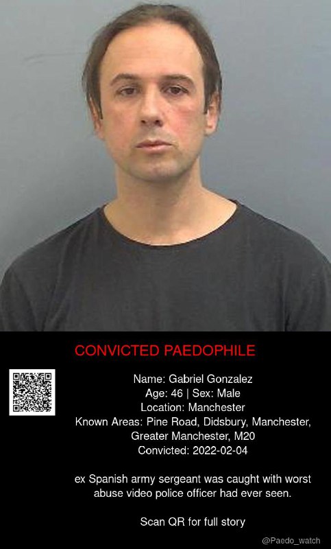 Gabriel Gonzalez 46 from #Manchester - 04/02/22