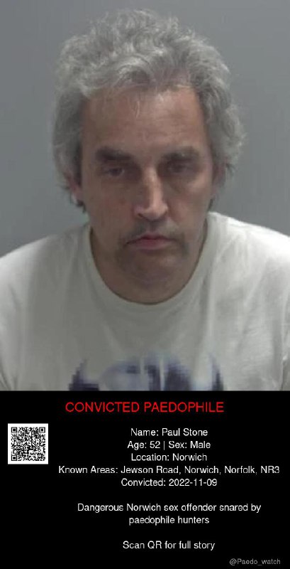 Paul Stone 52 from #Norwich - 09/11/22