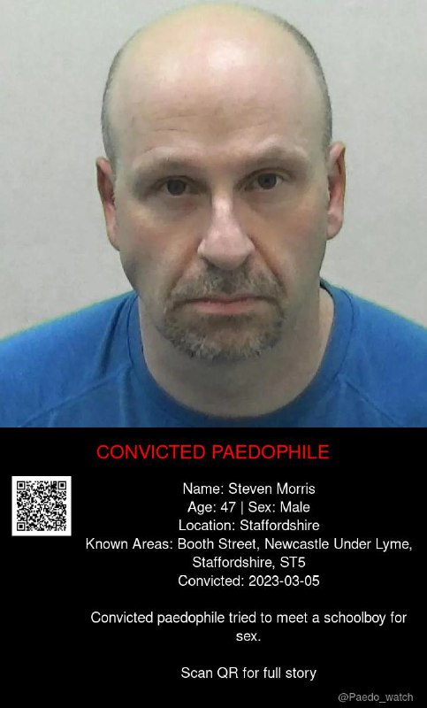 Steven Morris 47 from #Staffordshire - 05/03/23