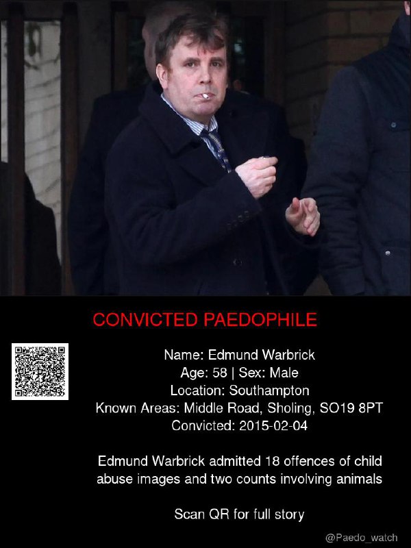 Edmund Warbrick 58 from #Southampton - 04/02/15