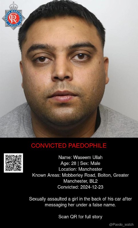 Waseem Ullah 28 from #Manchester - 23/12/24