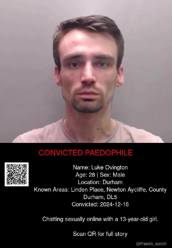 Luke Ovington 28 from #Durham - 16/12/24