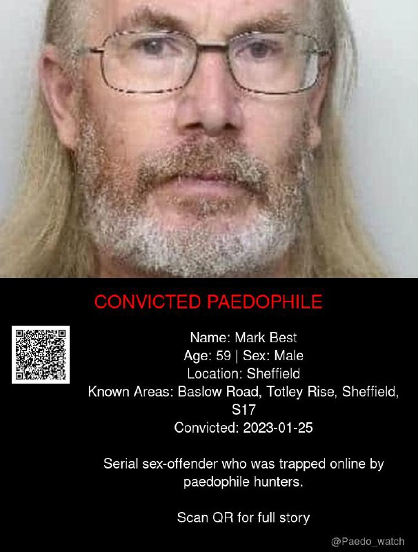 Mark Best 59 from #Sheffield - 25/01/23