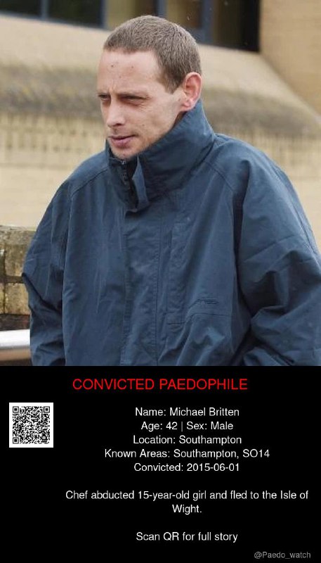 Michael Britten 42 from #Southampton - 01/06/15