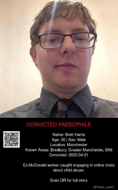Brett Harris 30 from #Manchester - 21/04/22
