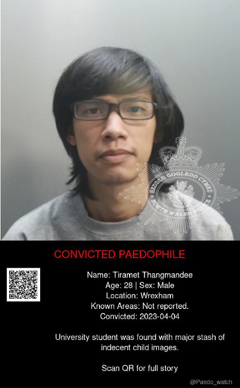 Tiramet Thangmandee 28 from #Wrexham - 04/04/23