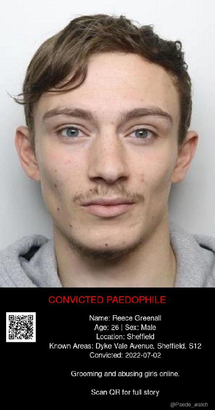 Reece Greenall 26 from #Sheffield - 02/07/22