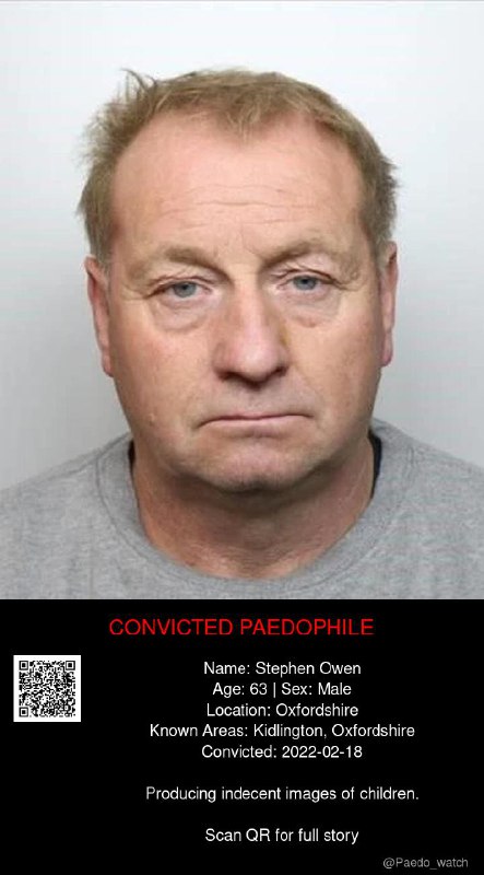 Stephen Owen 63 from #Oxfordshire - 18/02/22