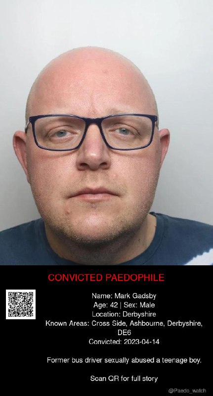 Mark Gadsby 42 from #Derbyshire - 14/04/23