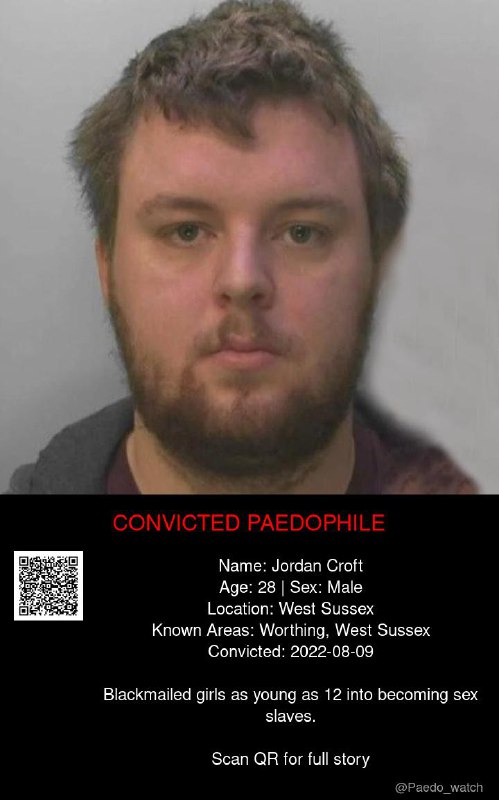 Jordan Croft 28 from #West Sussex - 09/08/22