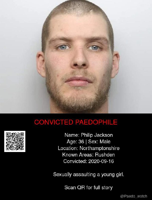 Philip Jackson 36 from #Northamptonshire - 16/09/20