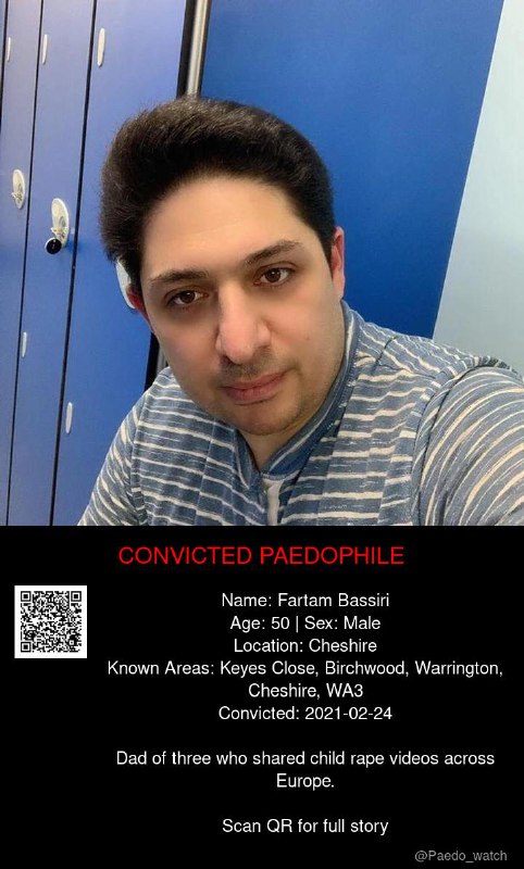 Fartam Bassiri 50 from #Cheshire - 24/02/21
