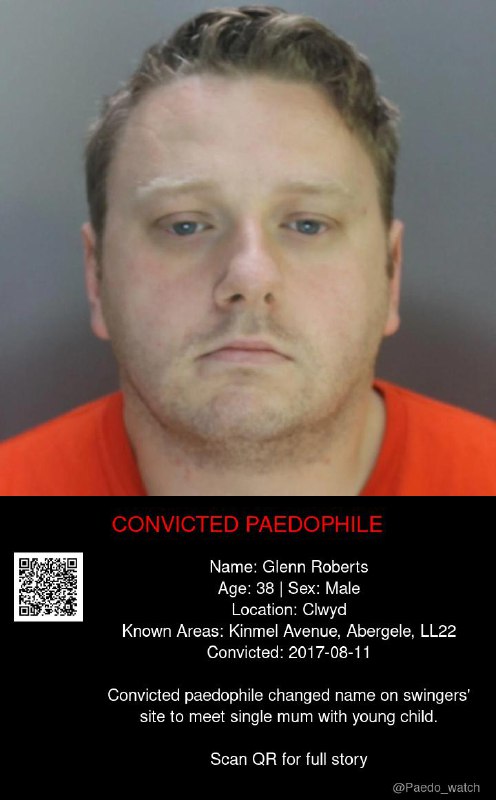 Glenn Roberts 38 from #Clwyd - 11/08/17