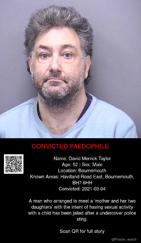 David Merrick Taylor 52 from #Bournemouth - 04/03/21