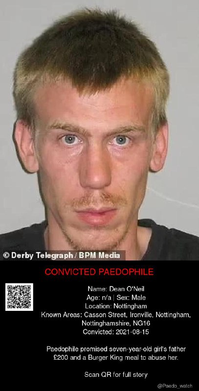 Dean O'Neil n/a from #Nottingham - 15/08/21