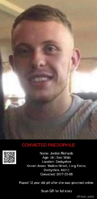 Jordan Richards 28 from #Derbyshire - 08/05/17