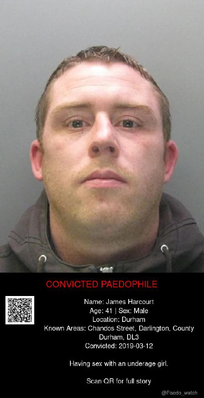 James Harcourt 41 from #Durham - 12/03/19