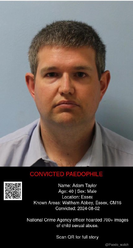 Adam Taylor 40 from #Essex - 02/08/24