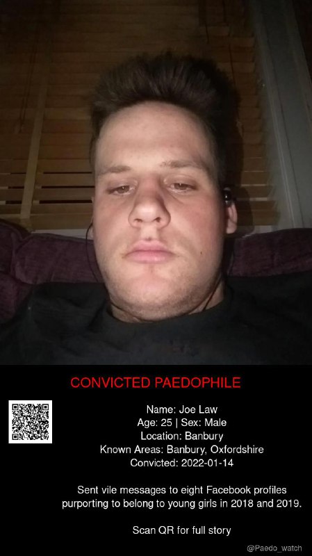 Joe Law 25 from #Banbury - 14/01/22