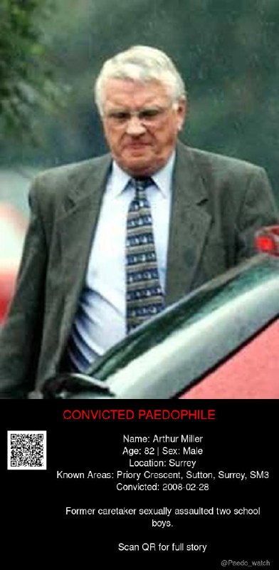 Arthur Miller 82 from #Surrey - 28/02/08