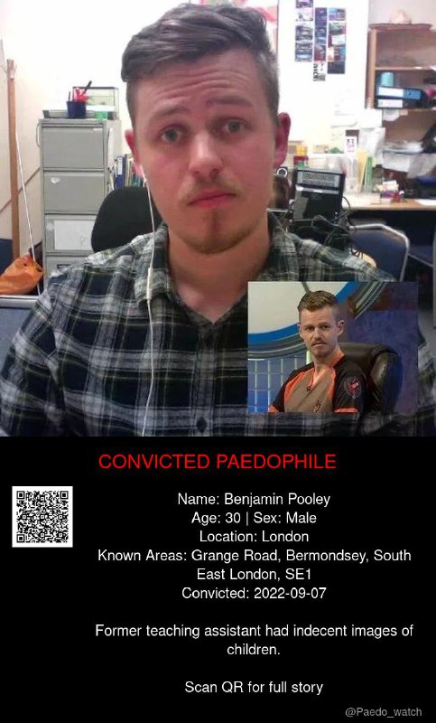 Benjamin Pooley 30 from #London - 07/09/22