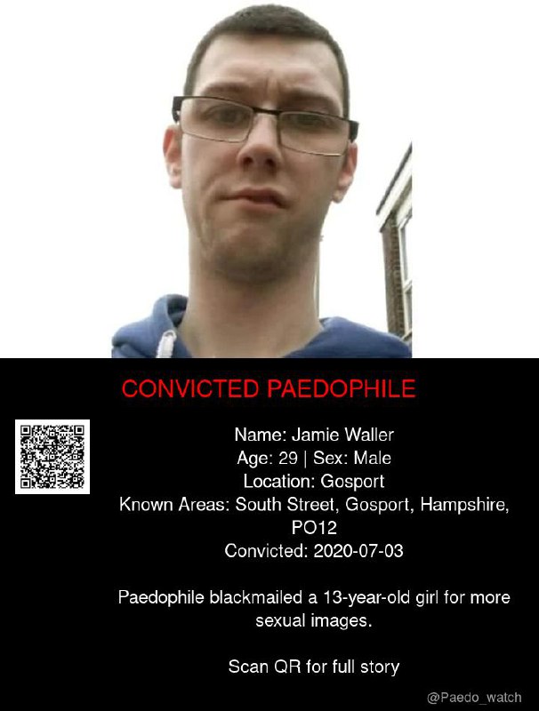 Jamie Waller 29 from #Gosport - 03/07/20