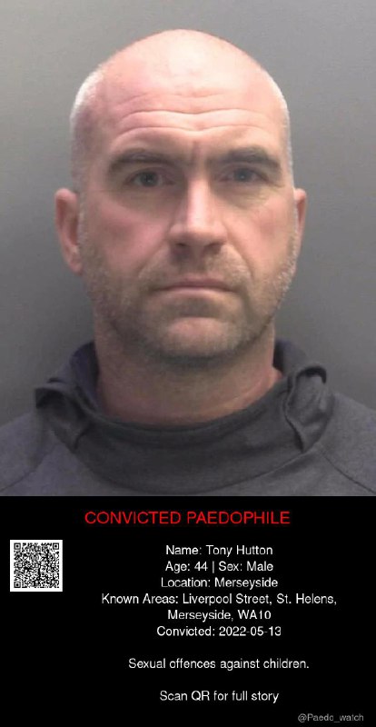 Tony Hutton 44 from #Merseyside - 13/05/22