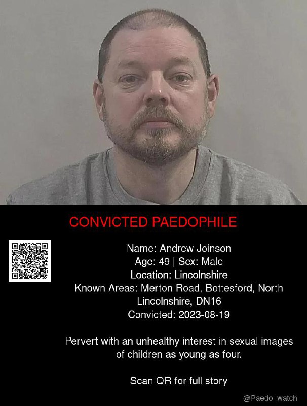 Andrew Joinson 49 from #Lincolnshire - 19/08/23