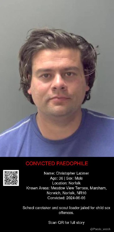 Christopher Latimer 36 from #Norfolk - 06/06/24
