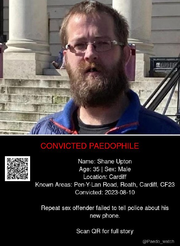 Shane Upton 35 from #Cardiff - 10/08/23