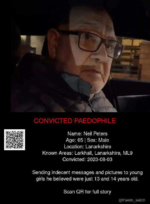 Neil Peters 65 from #Lanarkshire - 03/08/23