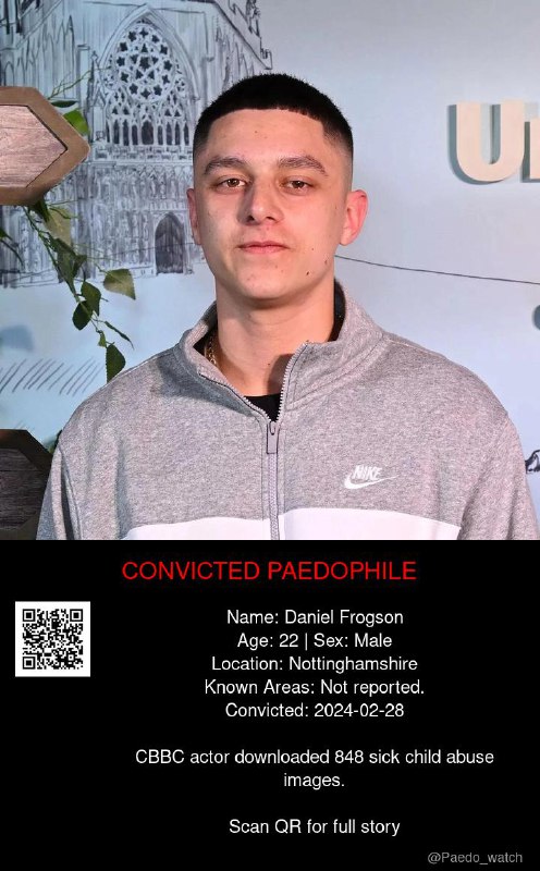 Daniel Frogson 22 from #Nottinghamshire - 28/02/24