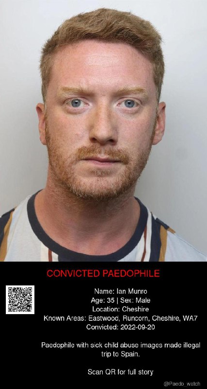 Ian Munro 35 from #Cheshire - 20/09/22