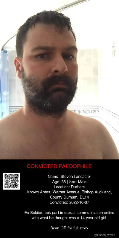 Steven Lancaster 38 from #Durham - 07/10/22