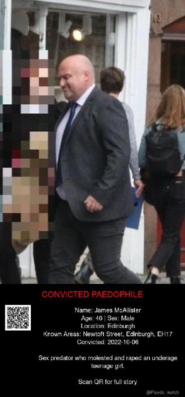 James McAllister 46 from #Edinburgh - 06/10/22