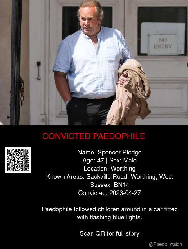 Spencer Pledge 47 from #Worthing - 27/04/23