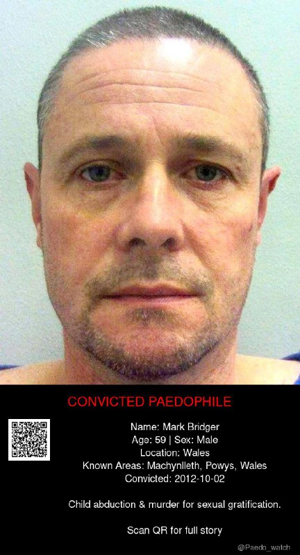 Mark Bridger 59 from #Wales - 02/10/12