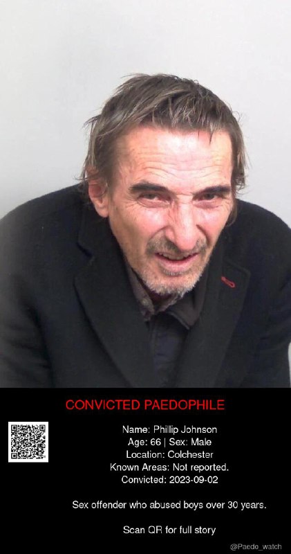 Phillip Johnson 66 from #Colchester - 02/09/23