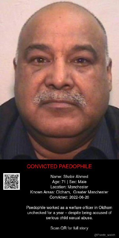 Shabir Ahmed 71 from #Manchester - 20/06/22