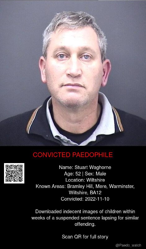 Stuart Waghorne 52 from #Wiltshire - 10/11/22