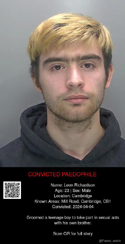 Leon Richardson 23 from #Cambridge - 04/04/24