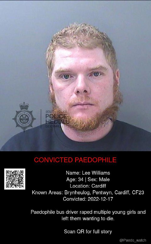 Lee Williams 34 from #Cardiff - 17/12/22