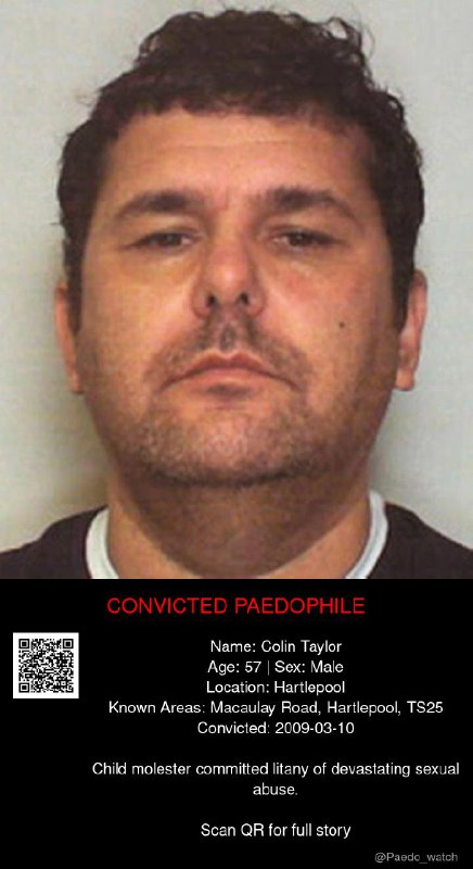 Colin Taylor 57 from #Hartlepool - 10/03/09