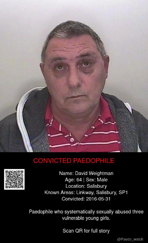 David Weightman 64 from #Salisbury - 31/05/16