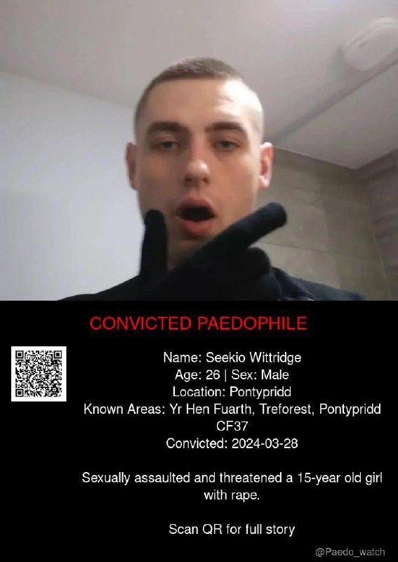 Seekio Wittridge 26 from #Pontypridd - 28/03/24